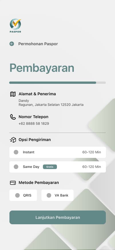Step 6: Pembayaran