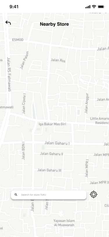 Nearby Store Locator